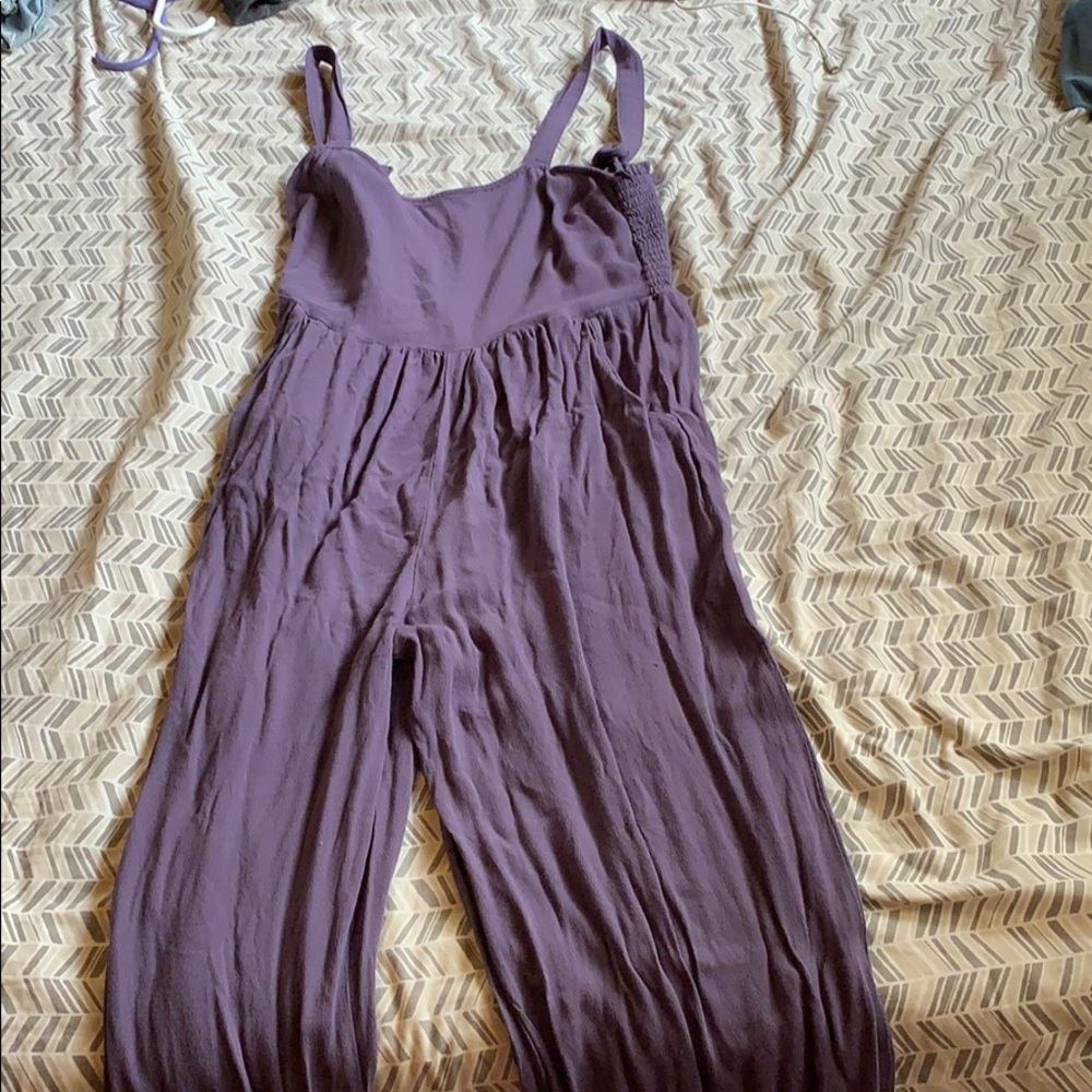 Purple jumpsuit
